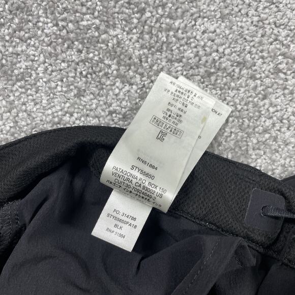 Patagonia Skyline Traveler Pants Womens 2 Nylon Adjustable Waist Ripstop Hiking - Picture 8 of 14